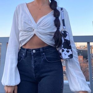 White Urban outfitters long sleeve